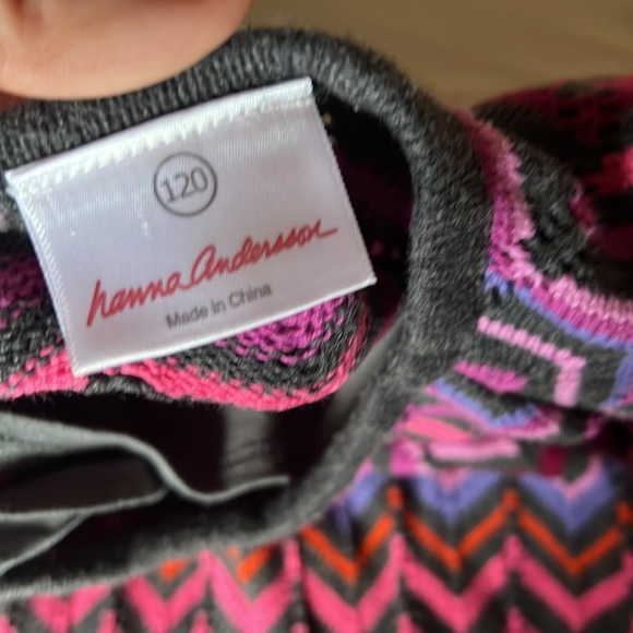 Hanna Andersson size 130 beautiful knit dress EUC - Picture 5 of 8